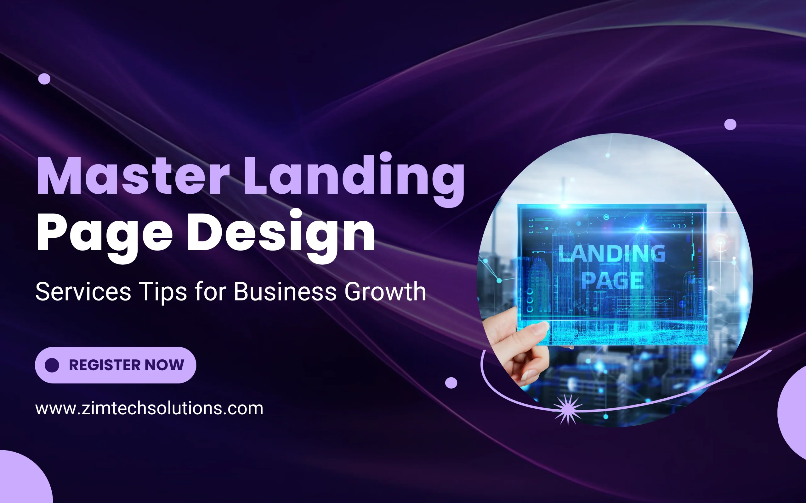 Master Landing Page Design Services Tips for Business Growth