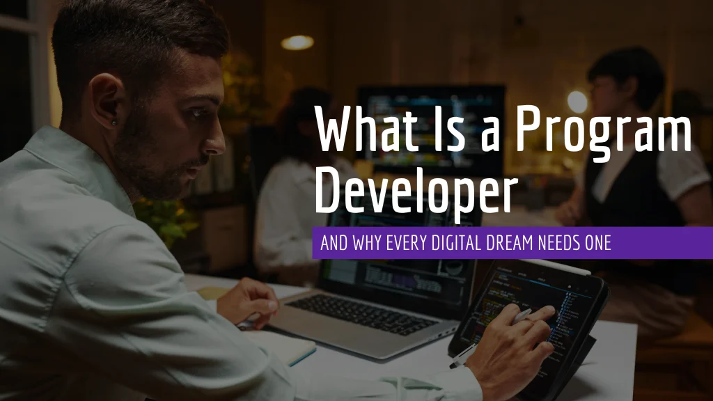What is a Program Developer? | Expert Solutions